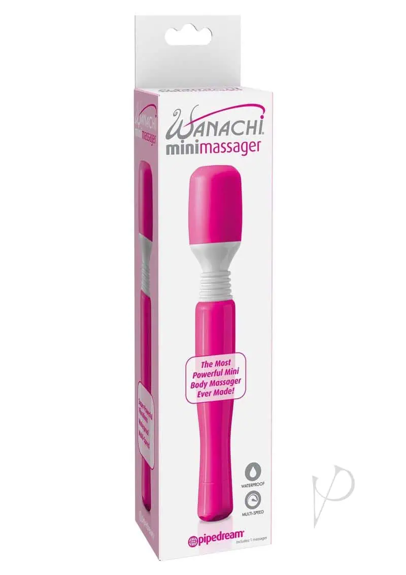 Mini Wanachi Massager Waterproof - Pink - Image 4