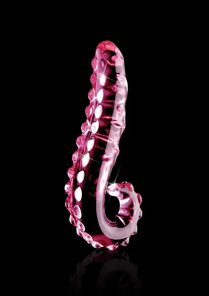 Icicles No 24 Glass Dong 6 Inch Pink - Image 2