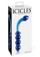 Icicles No. 31 Hand Blown Glass - Blue G Spot - Image 2