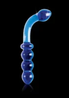 Icicles No. 31 Hand Blown Glass - Blue G Spot - Image 3