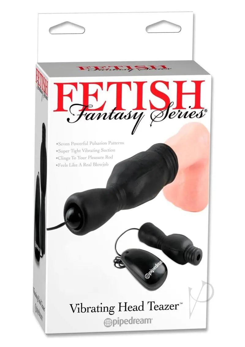 Fetish Fantasy Series Vibrating Head Teazer - Black - Image 2