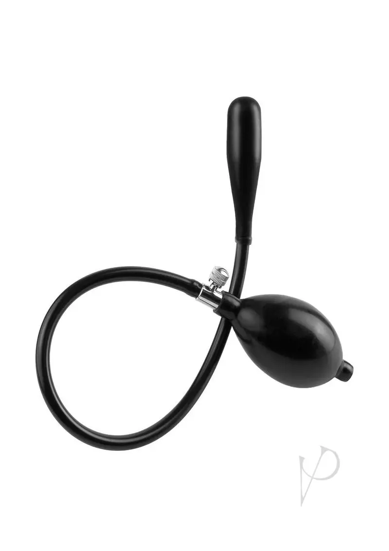 Anal Fantasy Collection Inflatable Silicone Ass Expander Black 3 Inch - Image 2