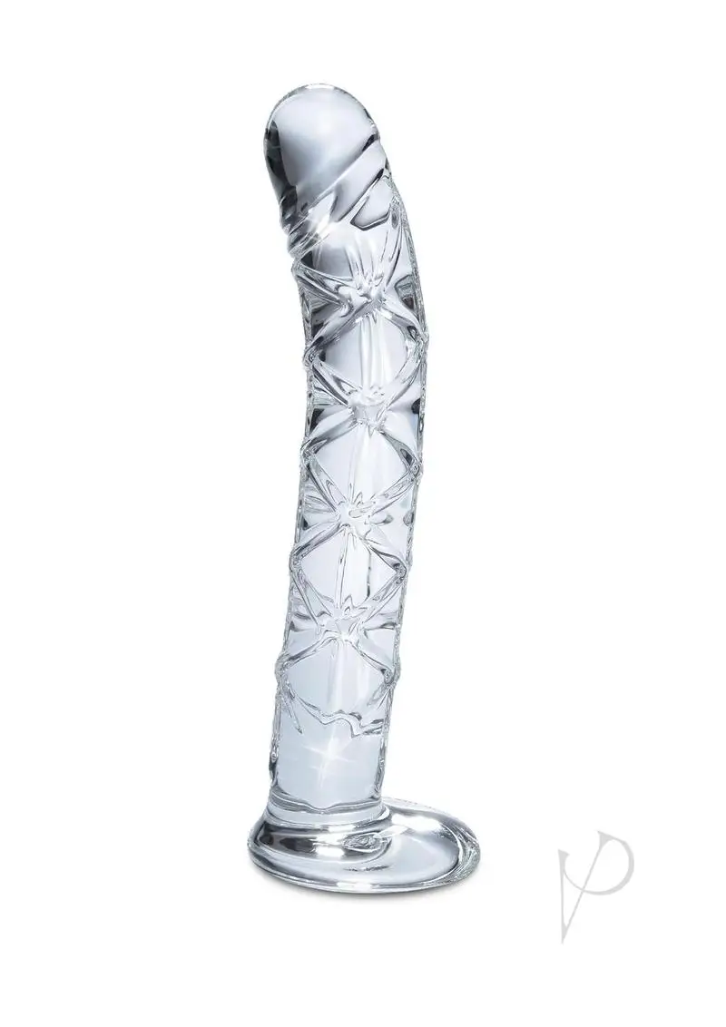 Icicles No. 60 Hand Blown Glass G Spot Dong - Clear - Image 2
