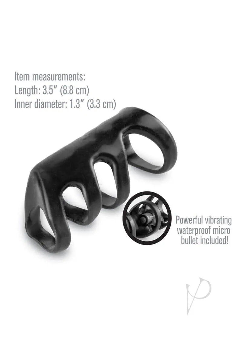 Fantasy X-tensions Vibrating Power Cage - Black - Image 3