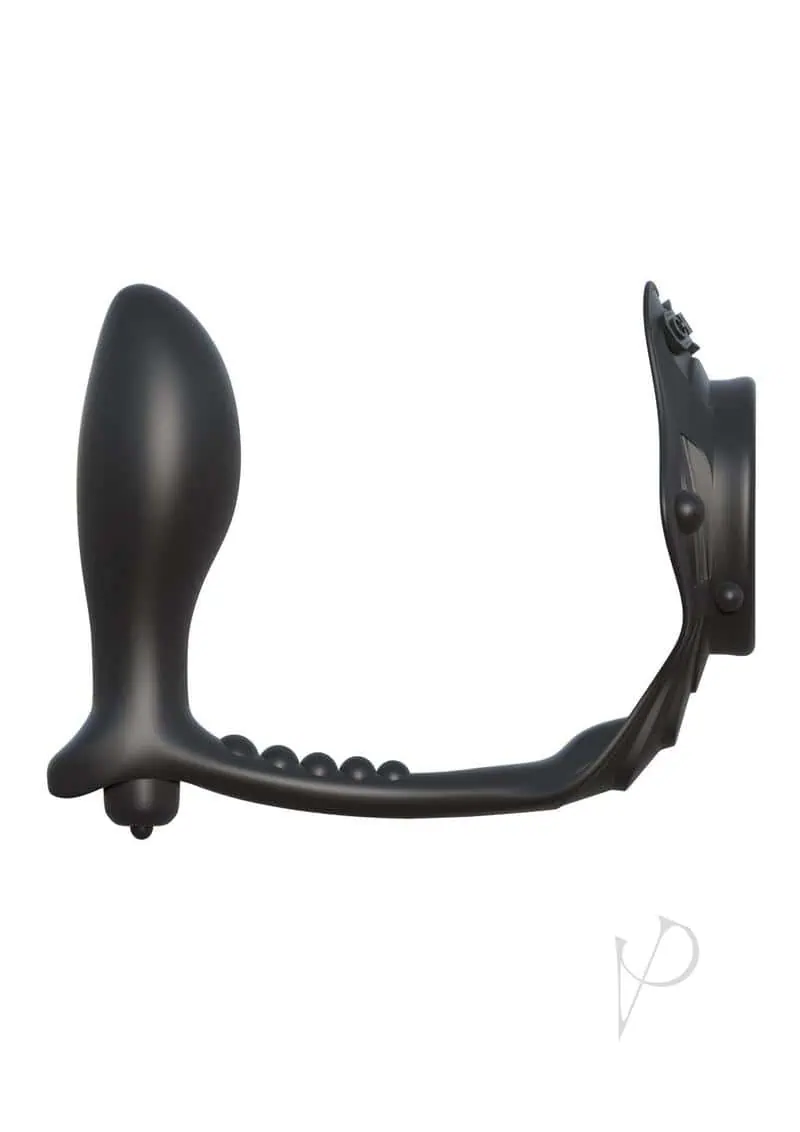 Fantasy C-Ringz Rock Hard Ass-Gasm Vibrating Ring - Black - Image 3