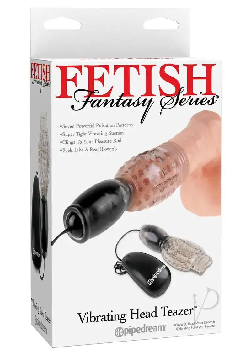Fetish Fantasy Series Vibrating Head Teazer - Black - Image 2