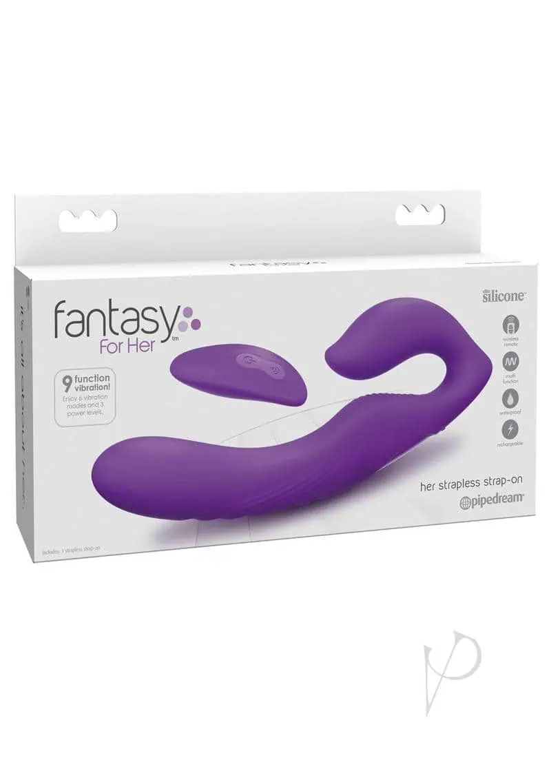 Fantasy for Her Ultimate Strapless Strap On - Purple - Image 5