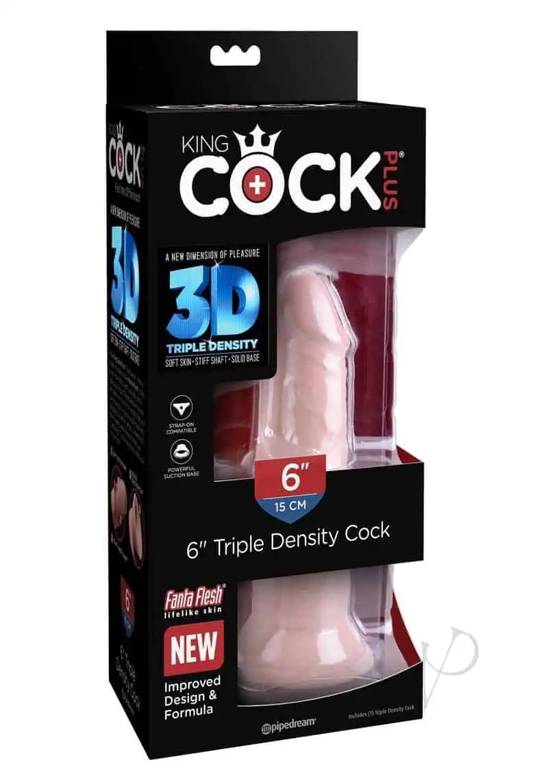 King Cock Plus Triple Density Cock 6 Light - Image 5