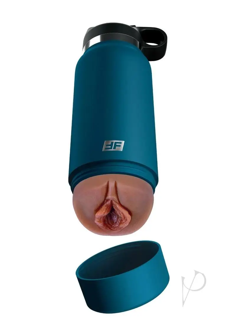 PDX Plus Fuck Flask Private Pleaser Brown/Blue - Image 2