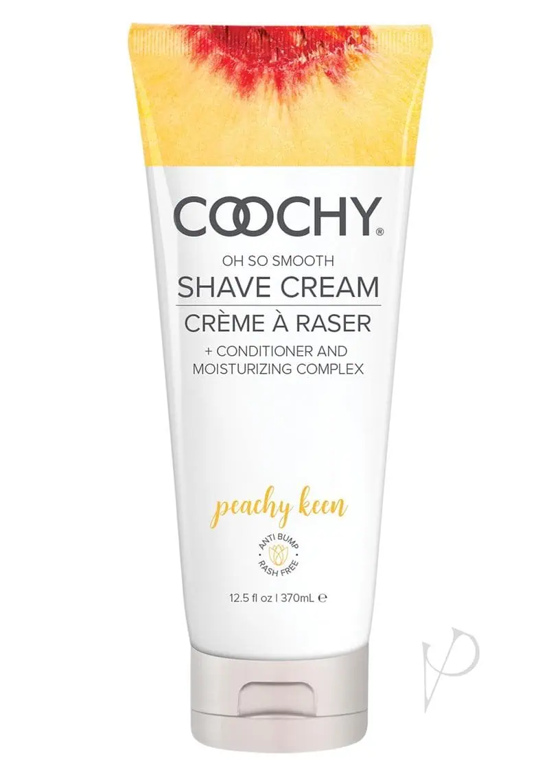 COOCHY Shave Cream - 12.5 oz Peachy Keen - Image 3