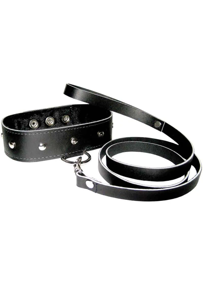 Sportsheets Leather Leash & Collar - Image 6