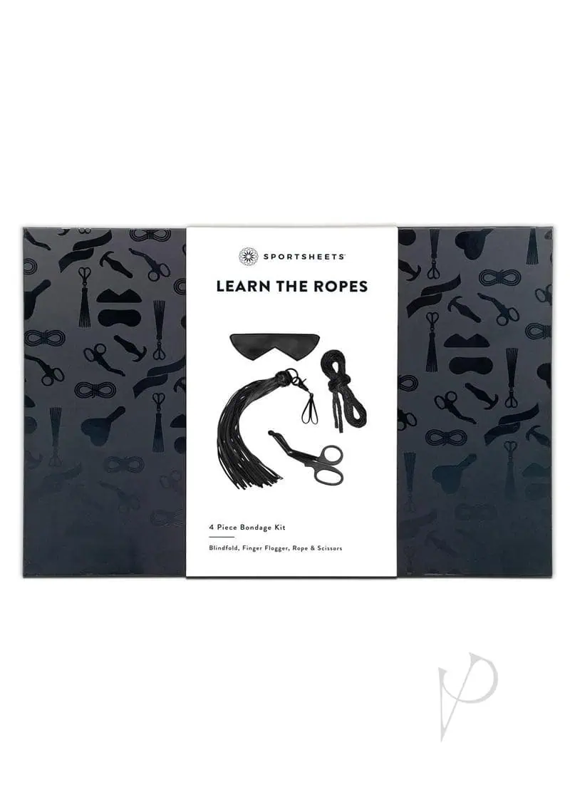 Sportsheets Learn The Ropes Kit - Black - Featured Image