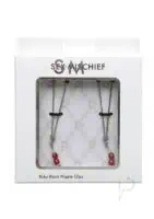 Sexperiments Ruby Black Nipple Clamps - Image 2