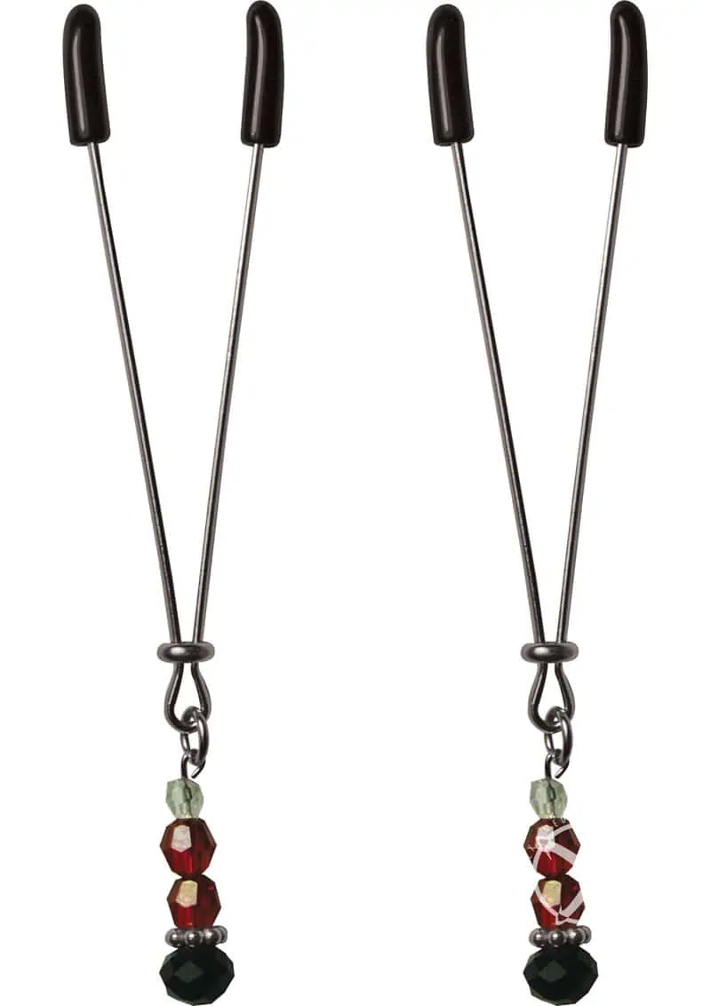Sexperiments Ruby Black Nipple Clamps - Image 3