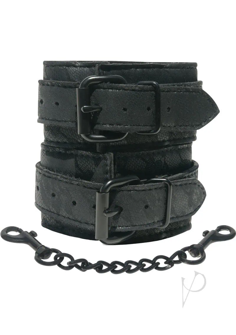 Sincerely Lace Cuffs - Black - Image 2
