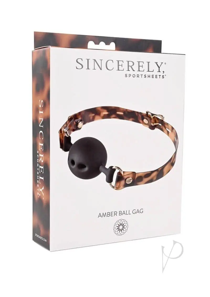 Sincerely Amber Ball Gag - Featured Image