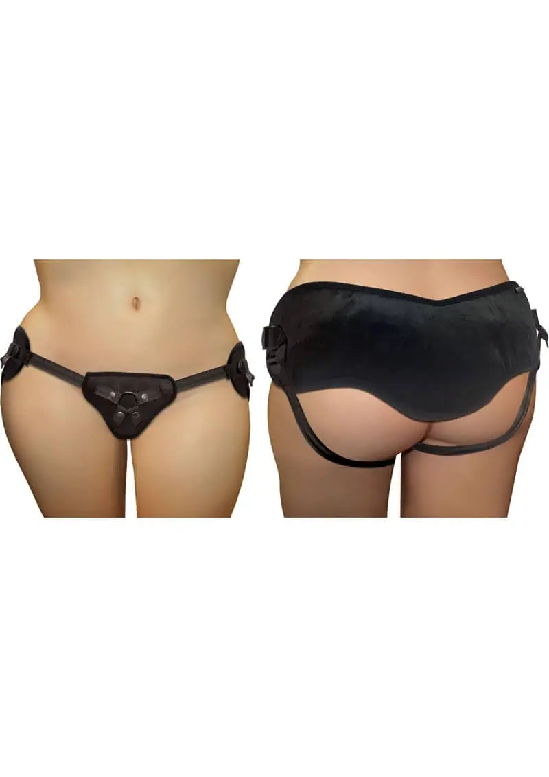 Plus Size Beginners Strap On Harness - Black - Image 3