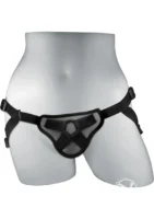 Sportsheets Entry Level Waterproof Strap On - Black - Image 2