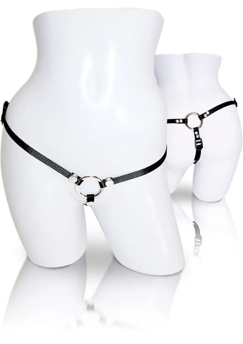 Sportsheets Bare as You Dare Harness - Black - Image 4