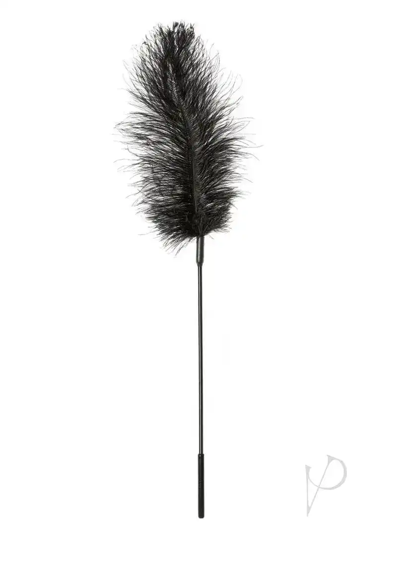 Sportsheets Body Tickler Ostrich Feather - Black - Image 2