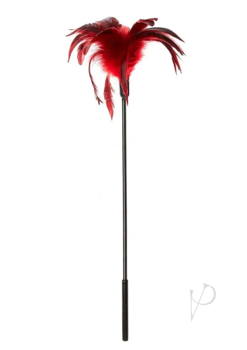 Sportsheets Body Tickler Starburst Feather - Red - Image 4