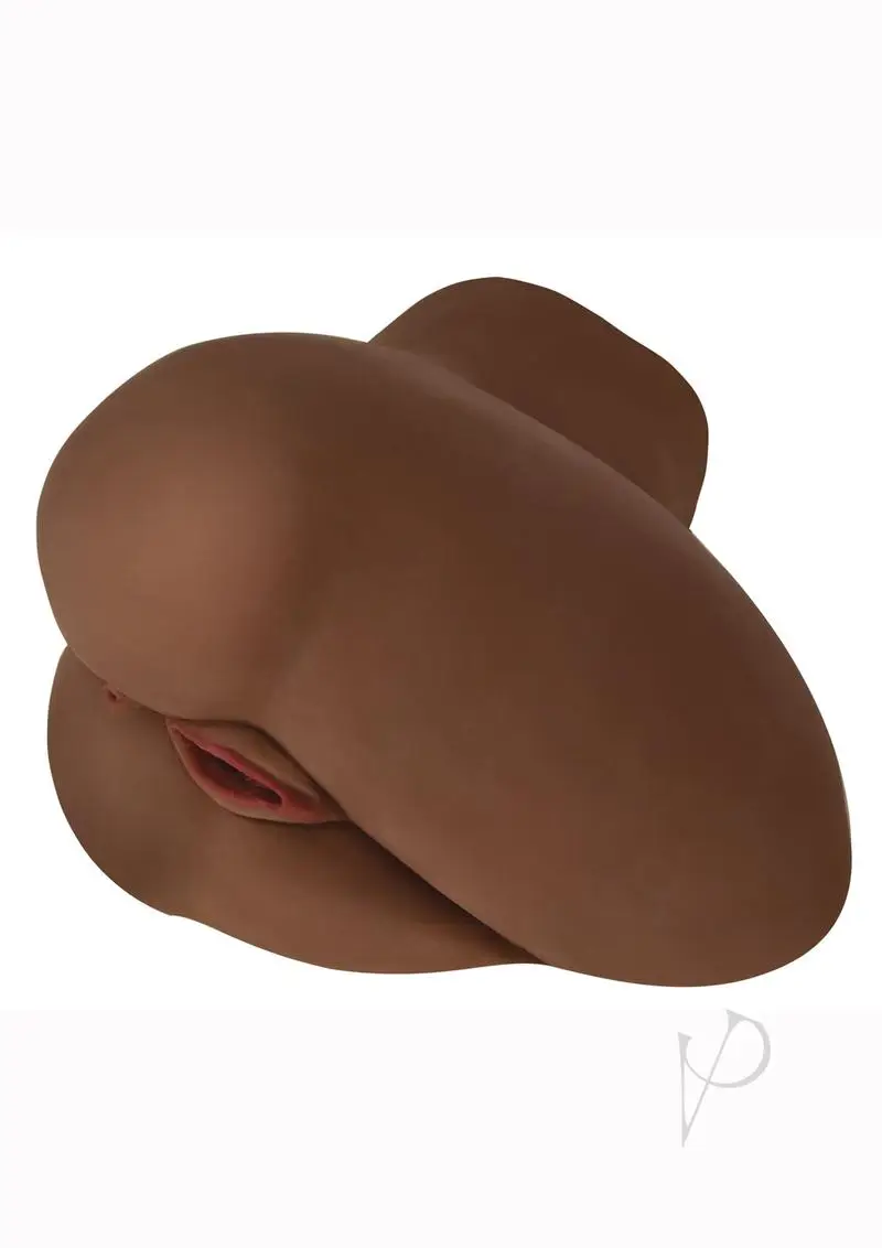 Curve Mistress Vibrating BioSkin Side Saddle Jada - Chocolate - Image 2