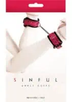Sinful Ankle Cuffs - Pink - Image 2