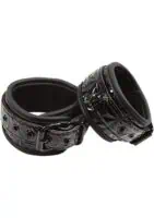Sinful Ankle Cuffs - Black - Image 3