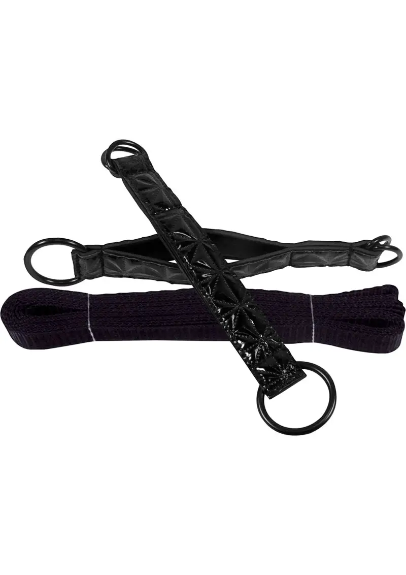 Sinful Bed Restraint Straps - Black - Image 3