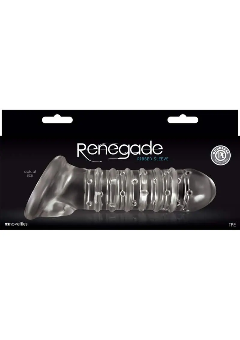 Renegade Ribbed Sleeve - Clear - Image 3