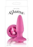 Glams Anal Plug - Pink Gem - Image 1
