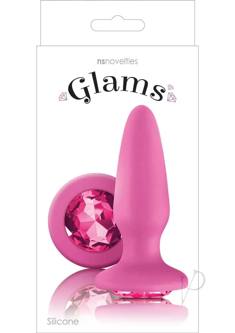 Glams Anal Plug - Pink Gem - Featured Image