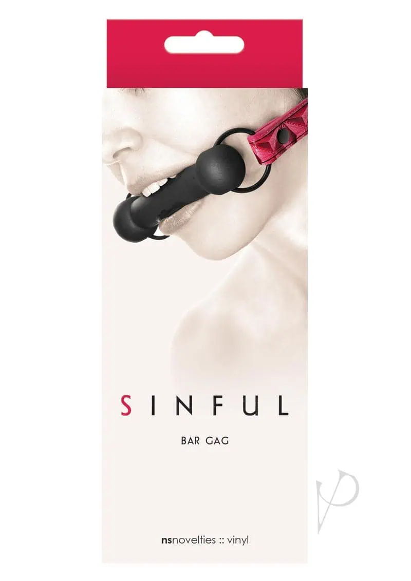 Sinful Bar Gag - Pink - Image 3
