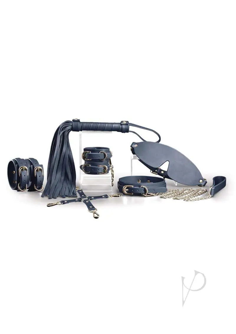 Bondage Couture 6 Piece Kit - Blue - Image 4
