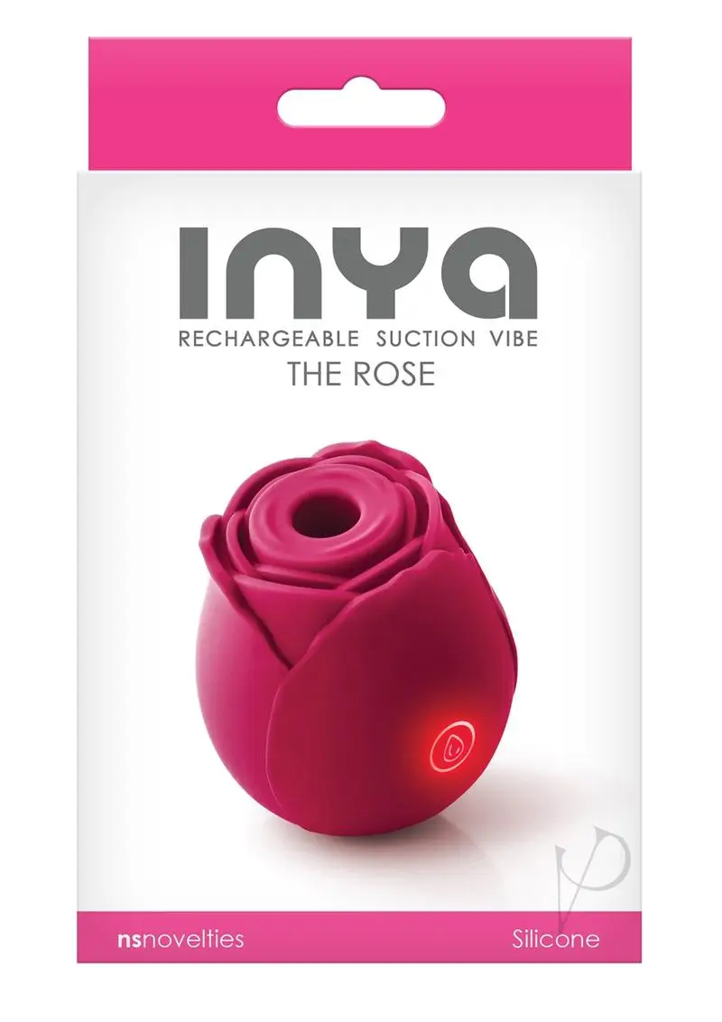 INYA The Rose Rechargeable Suction Vibe - Rose - Image 3