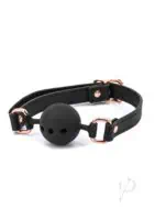 Bondage Couture Ball Gag - Black - Image 4