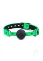 Electra Ball Gag - Green - Image 4