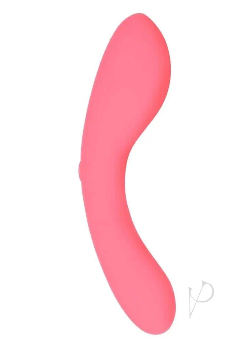 Swan Mini Swan Wand Rechargeable Silicone Glow in the Dark Massager - Pink - Image 2