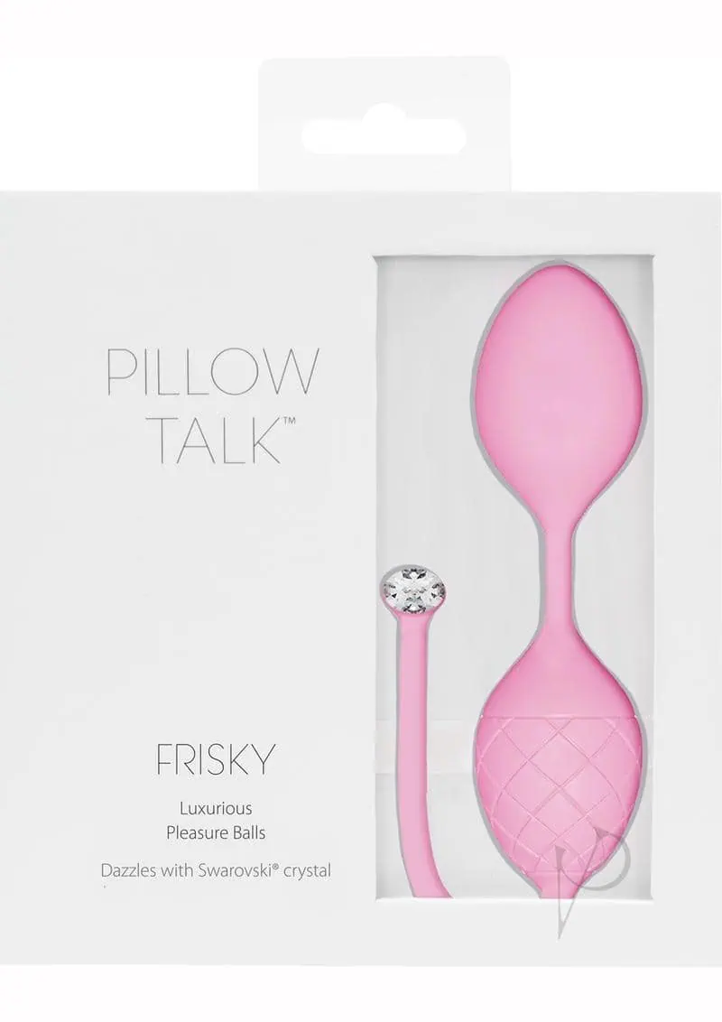Pillow Talk Frisky Pleasure Balls - Pink - Featured Image