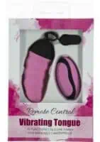Powerbullet Remote Control Vibrating Tongue - Pink - Image 1