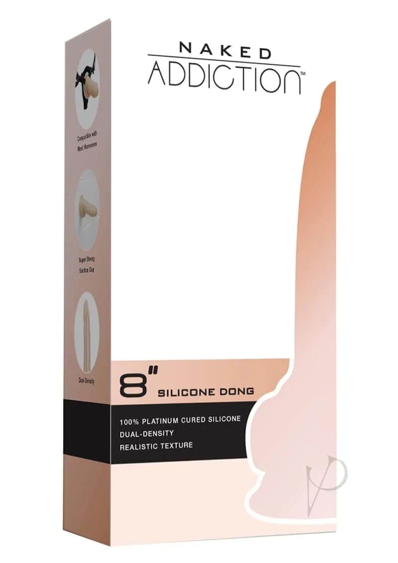 Naked Addiction Silicone Dong - 8