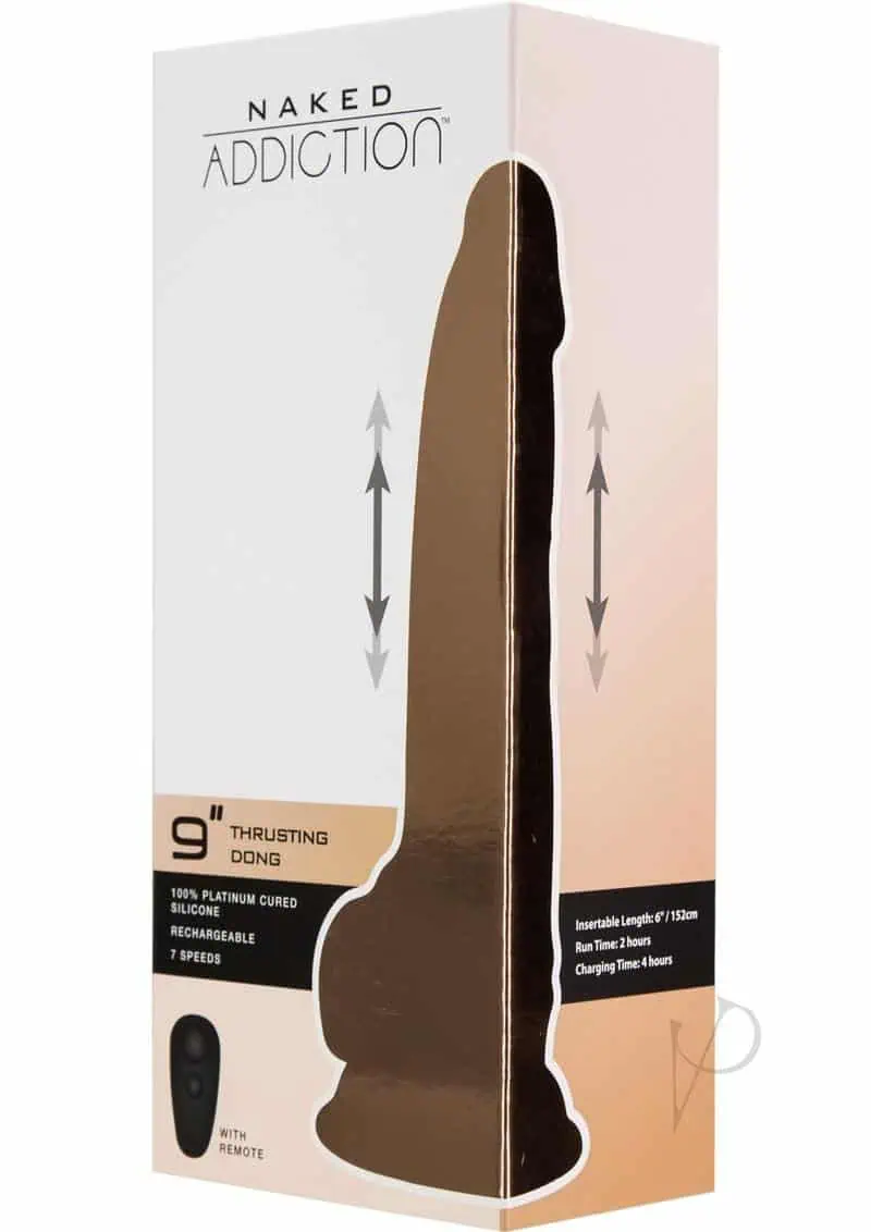 Naked Addiction Thrusting Dong With Remote - 9