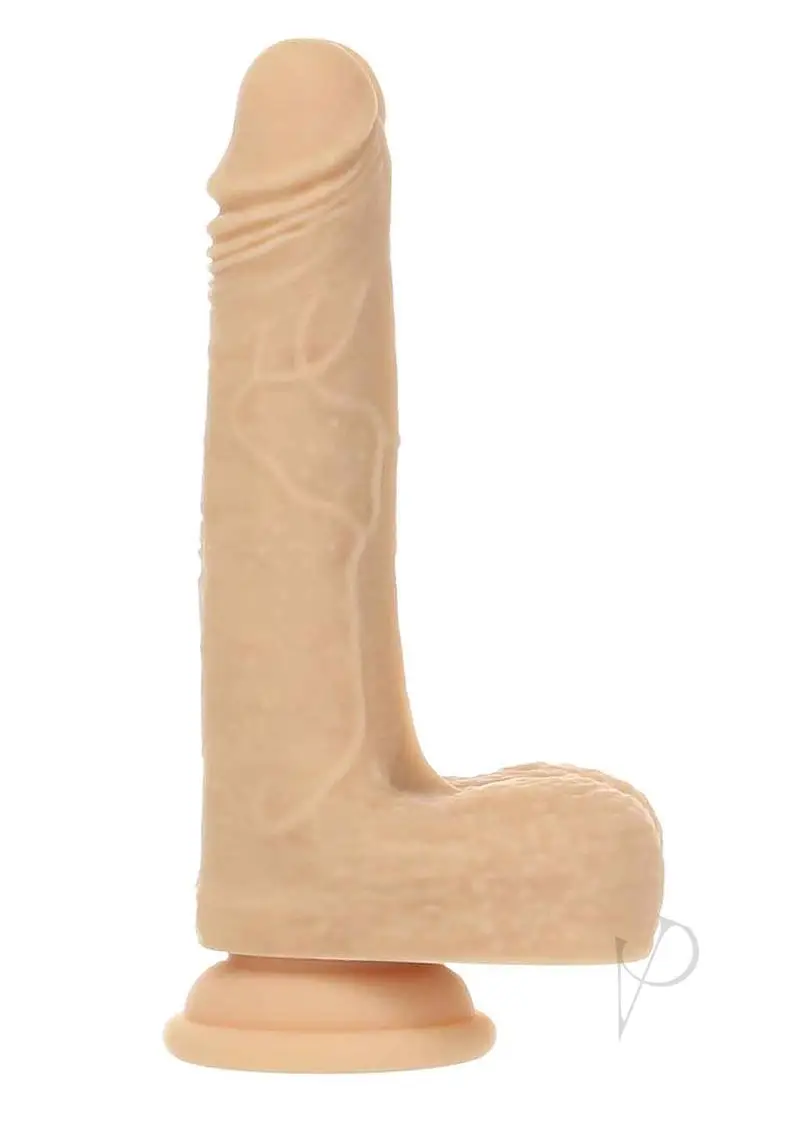 Naked Addiction Rotating/ Thrusting Dong With Vibration - 7.5 Flesh - Image 2