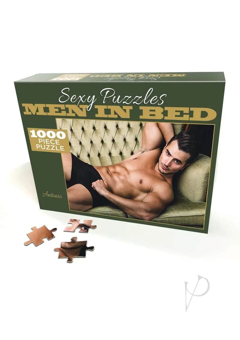 Sexy Puzzle Men In Bed 1 - Antonio - Featured Image