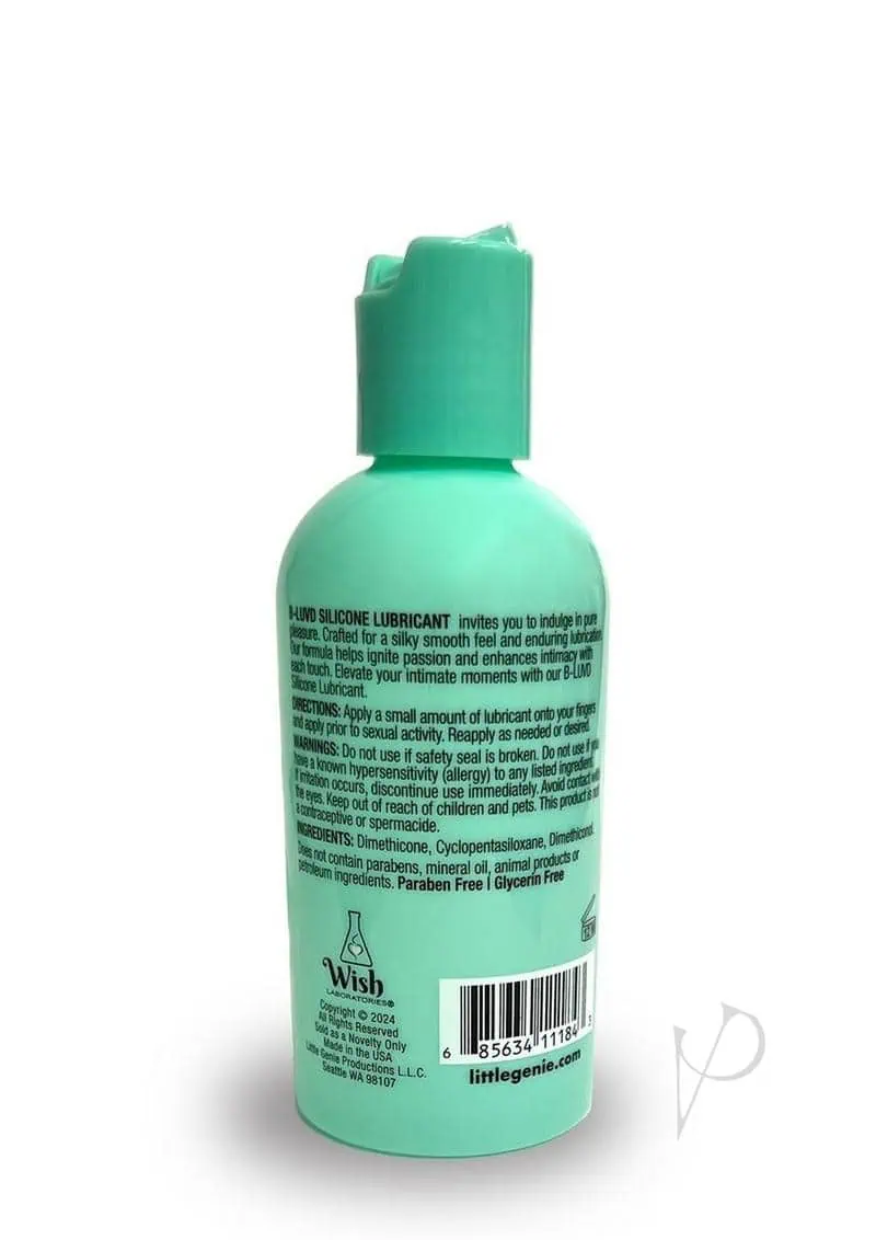 B-Luvd Silicone Lubricant 4oz - Image 2
