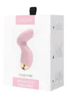 Svakom Pulse Pure Silicone Clitoral Stimulator -  Pink/Silver - Image 1