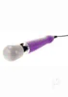 DOXY Plug-In Vibrating Wand Body Massager Purple - Image 2