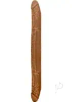 B Yours Double Dildo Latin Brown 16 Inch - Image 2