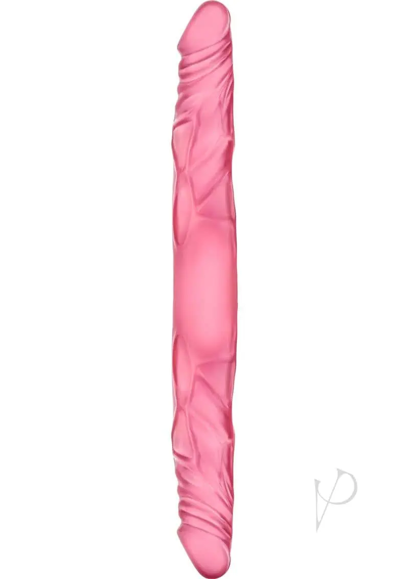 B Yours Double Dildo Pink 14 Inch - Image 2