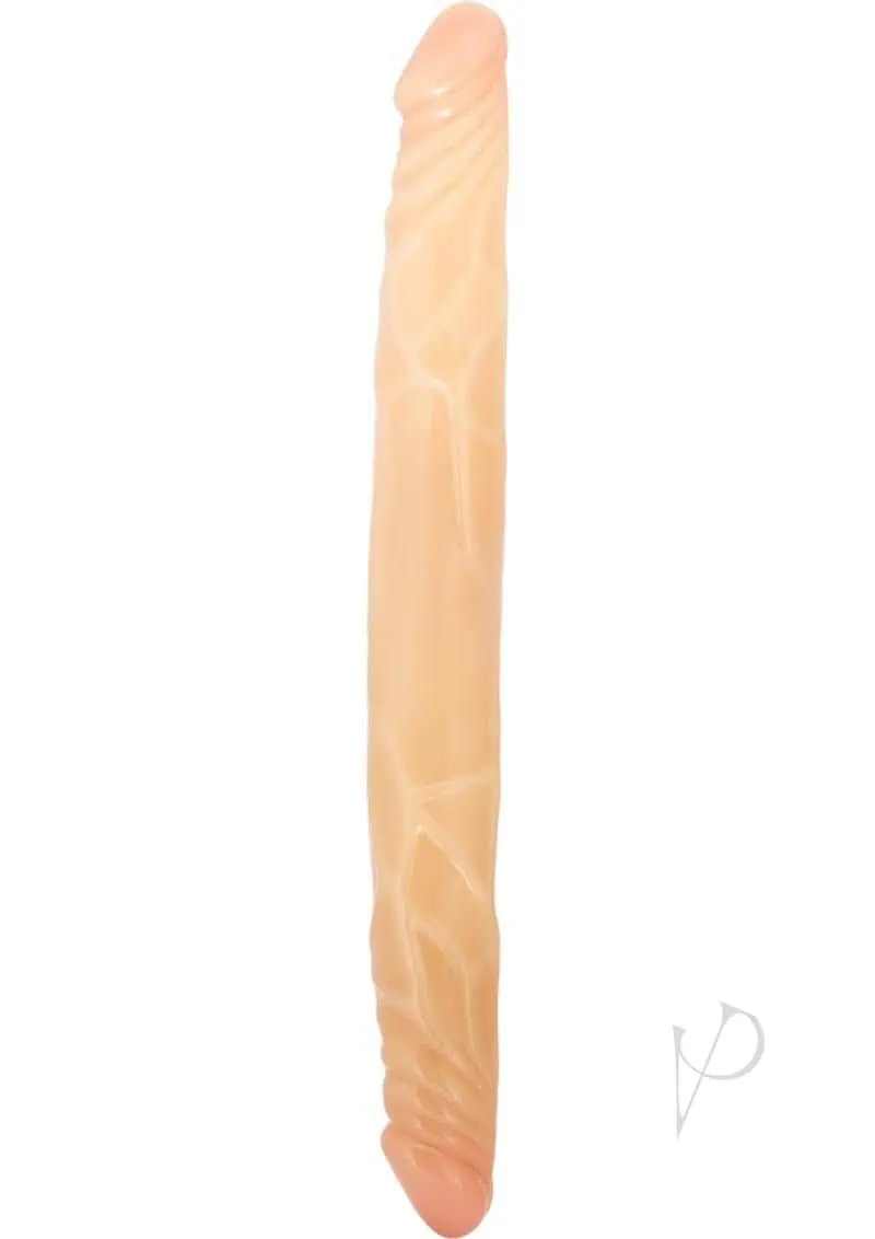 B Yours Double Dildo Beige 14 Inch - Image 2